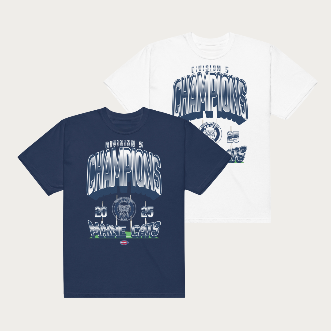 Maine Cats Championship T-Shirt