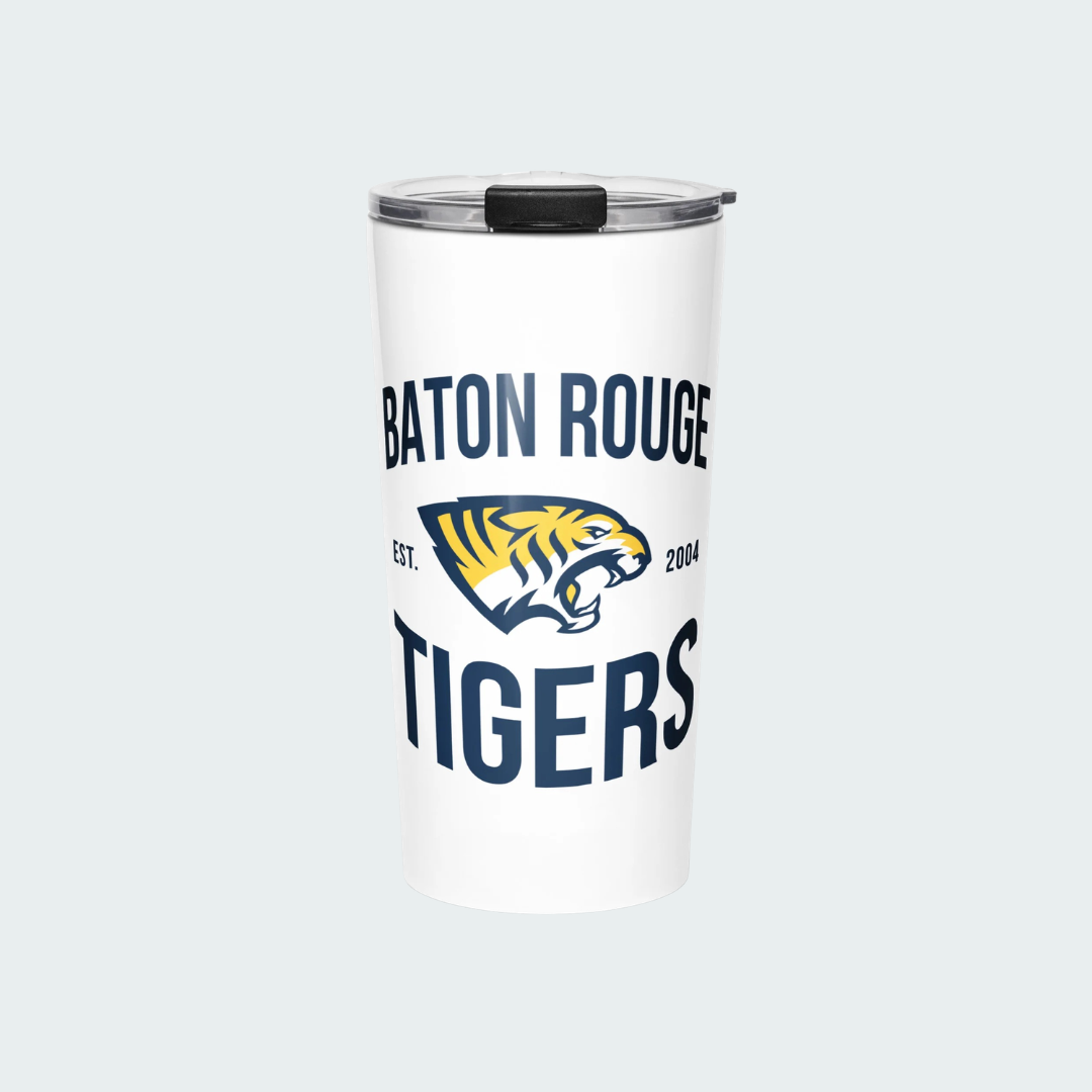 Baton Rouge Tapered stainless steel tumbler