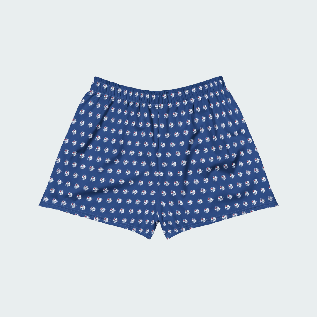 All-Over Print Unisex Athletic Shorts Denver Checkered