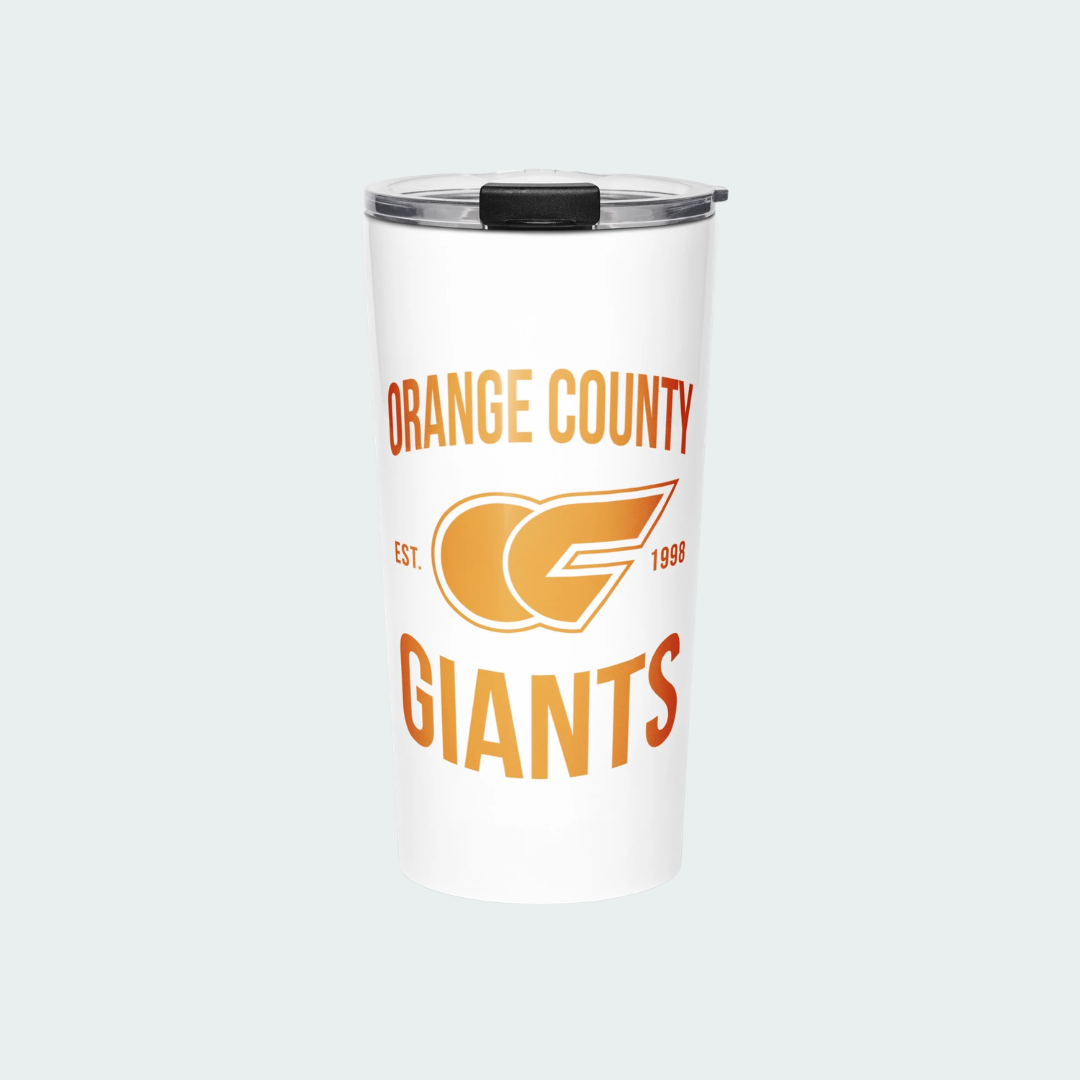 Orange County Tapered stainless steel tumbler