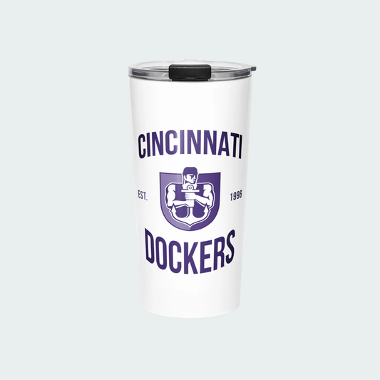 Cincinnati Tapered stainless steel tumbler