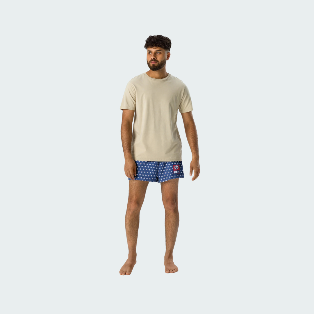 All-Over Print Unisex Athletic Shorts Denver Checkered