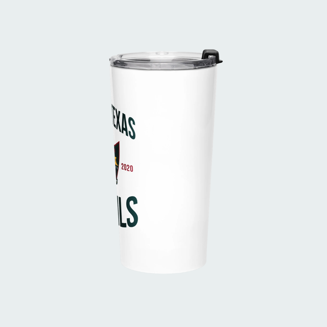 North Texas Tapered stainless steel tumbler