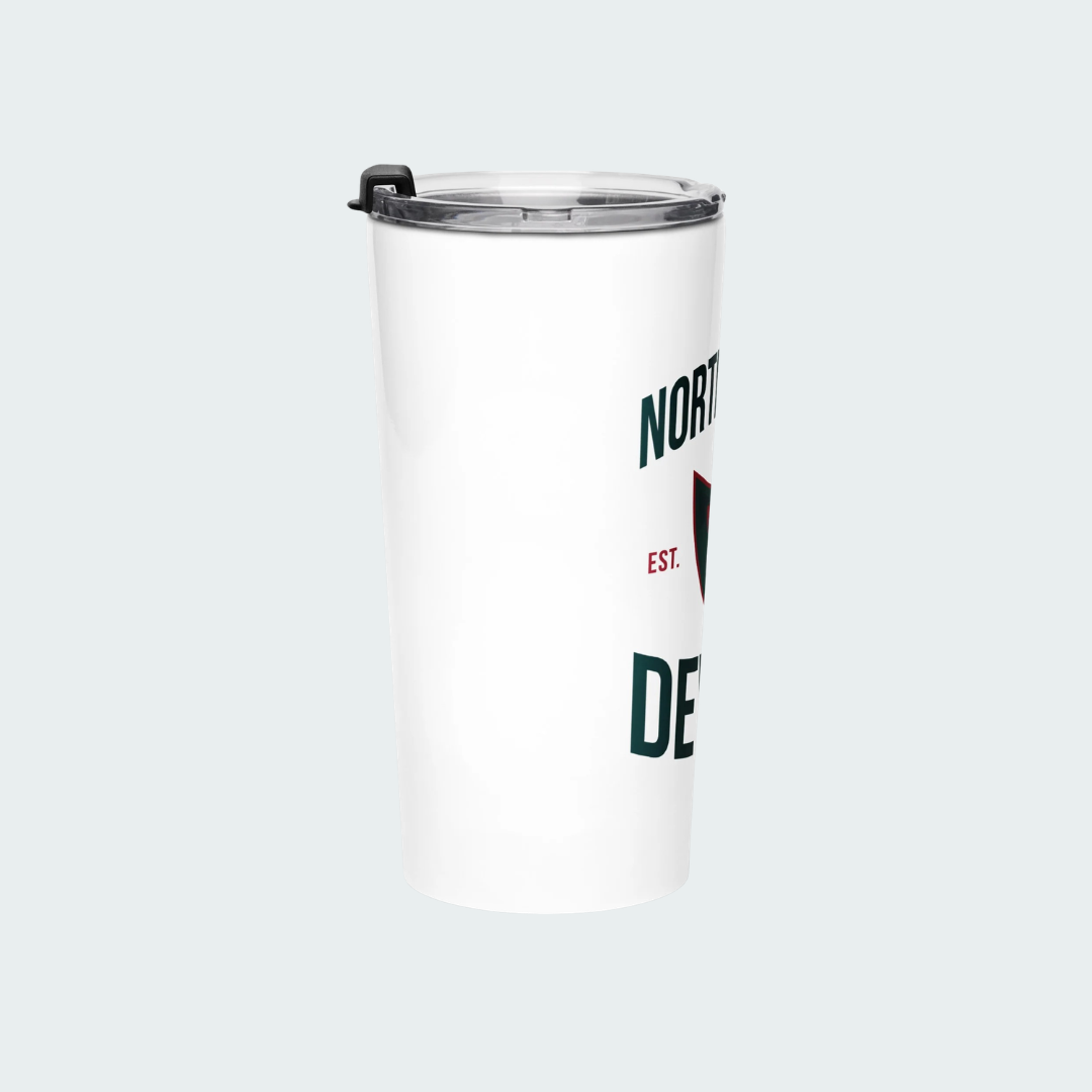 North Texas Tapered stainless steel tumbler