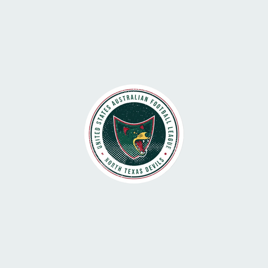 North Texas Devils Bubble-free stickers