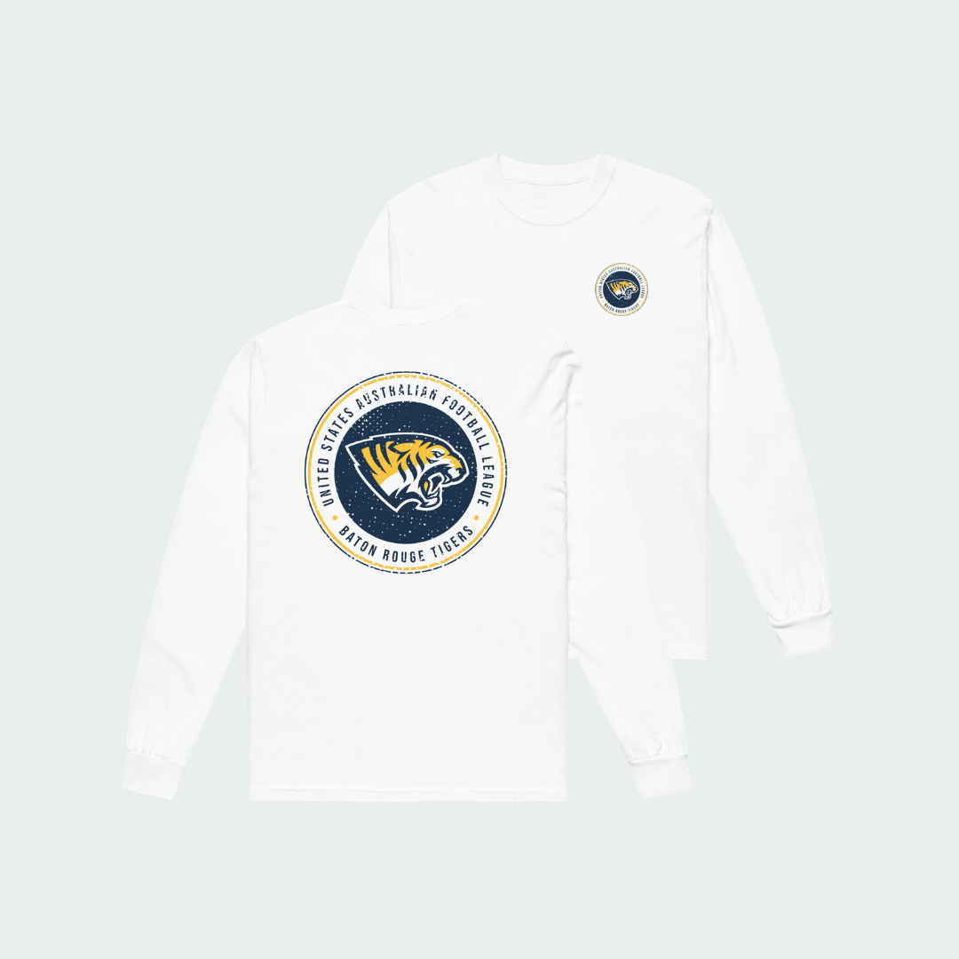 Garment-dyed heavyweight long-sleeve shirt