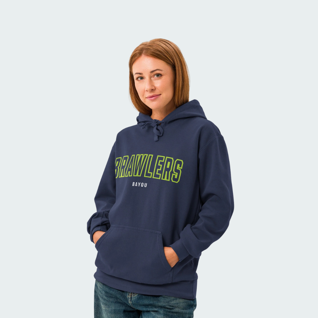 Unisex garment-dyed hoodie Bayou Hallow