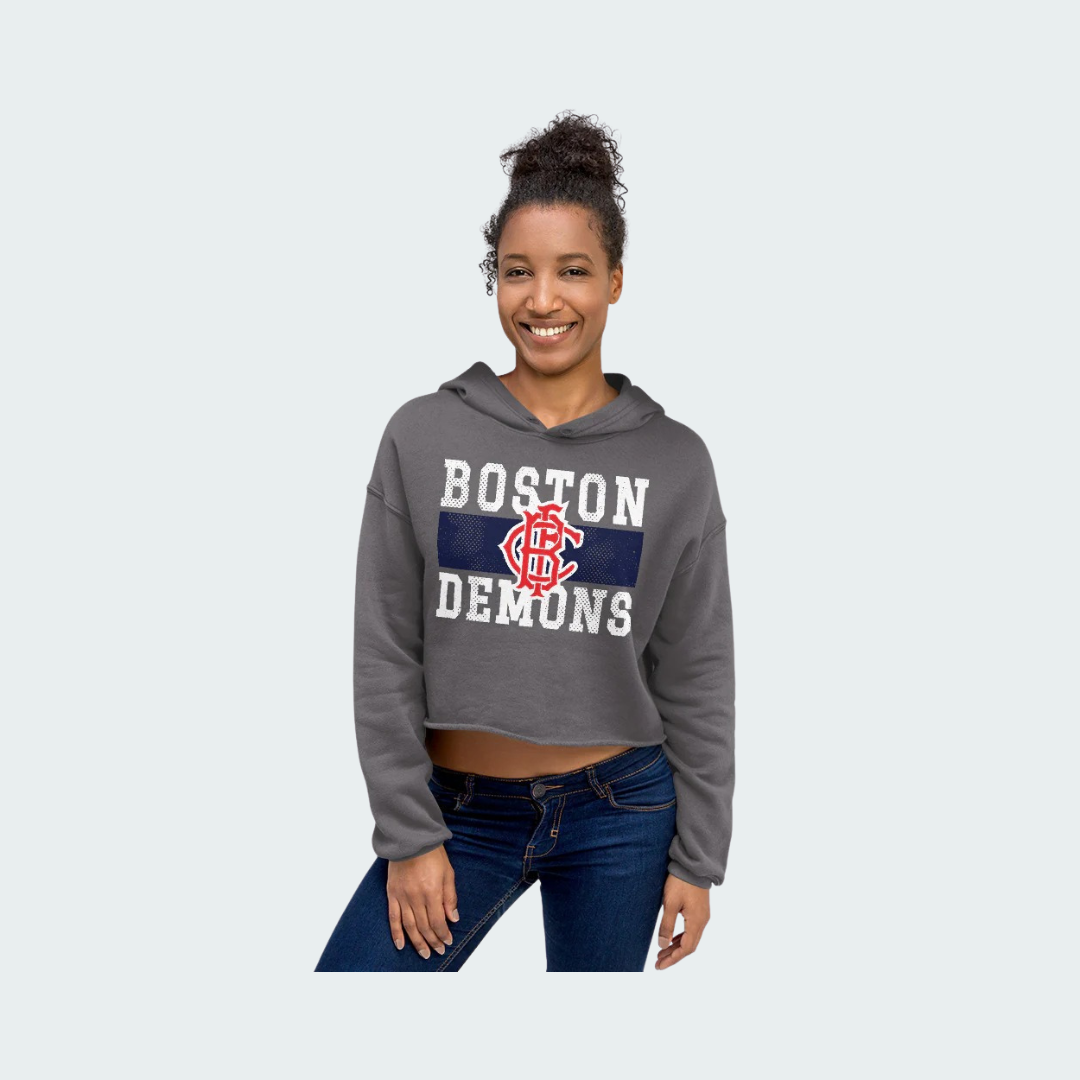 Crop Hoodie Boston