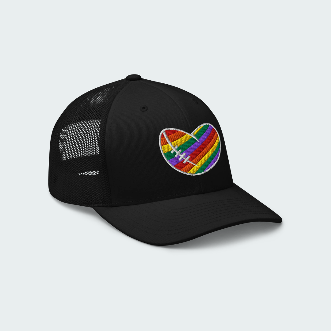 Footy Heart Trucker Cap