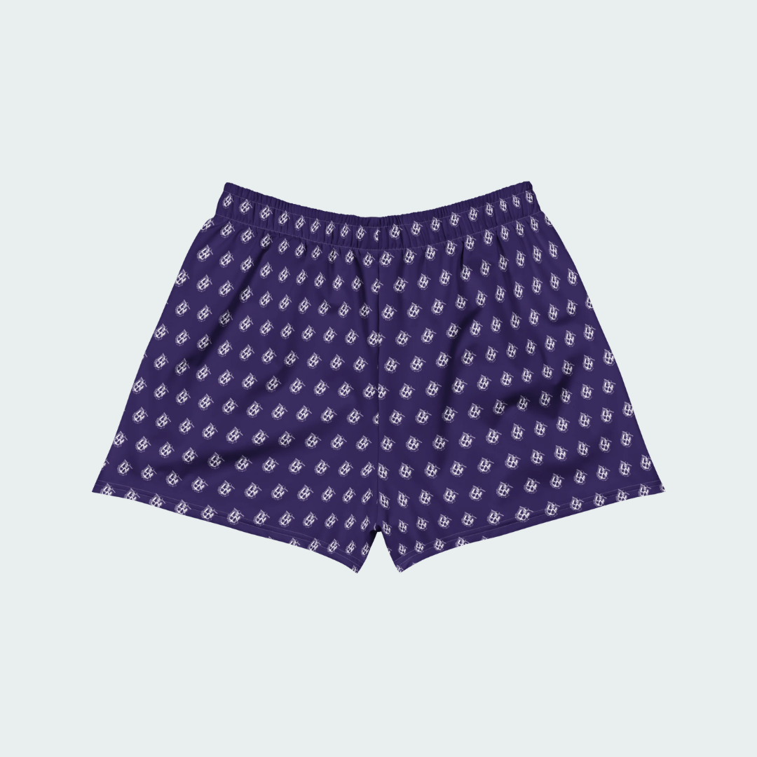All-Over Print Unisex Athletic Shorts Cincinnati Checkered