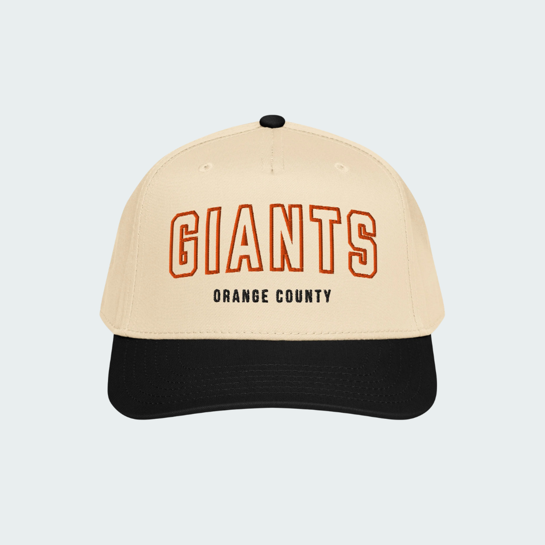 5 panel cap Orange County