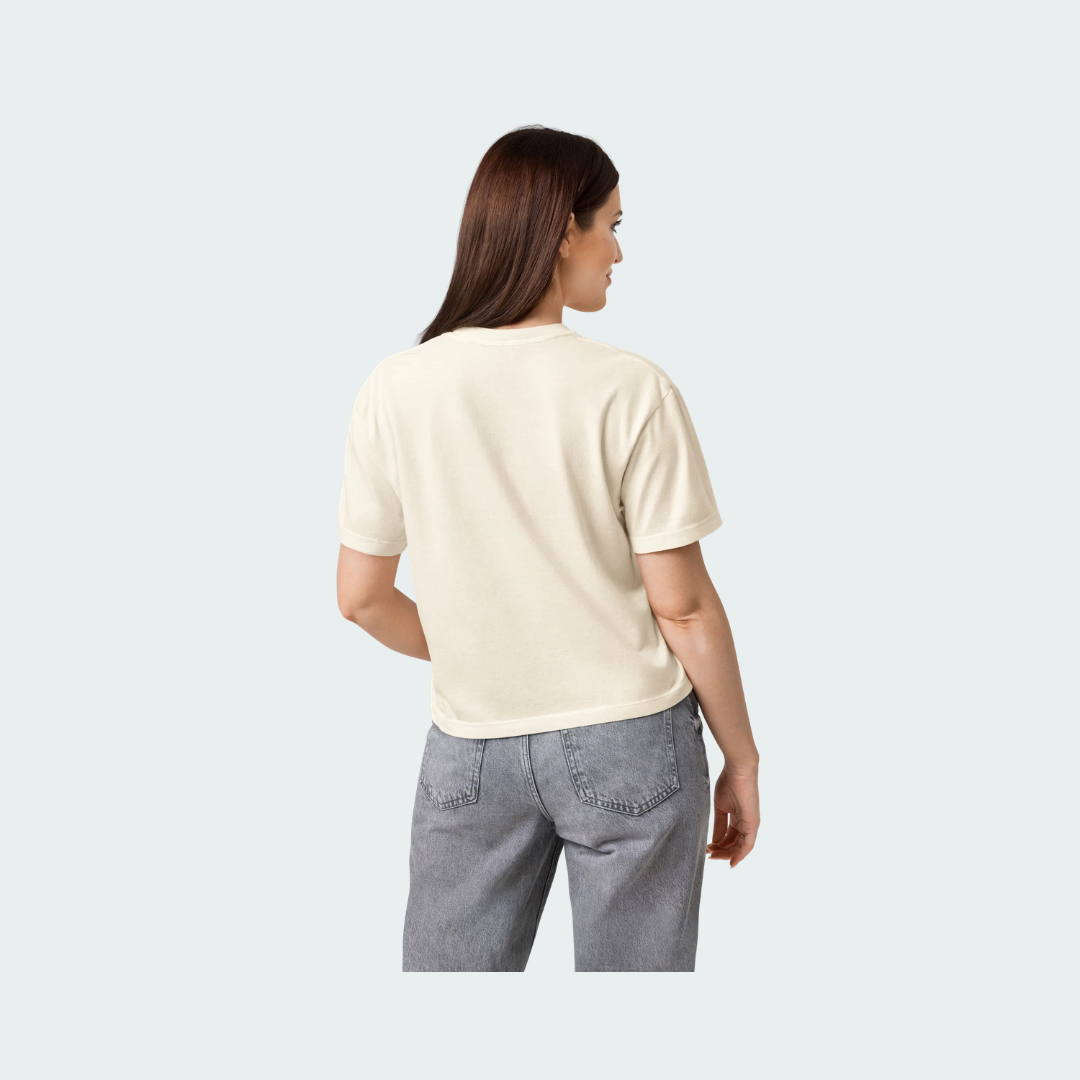 Women’s heavyweight boxy tee Baltimore Splash