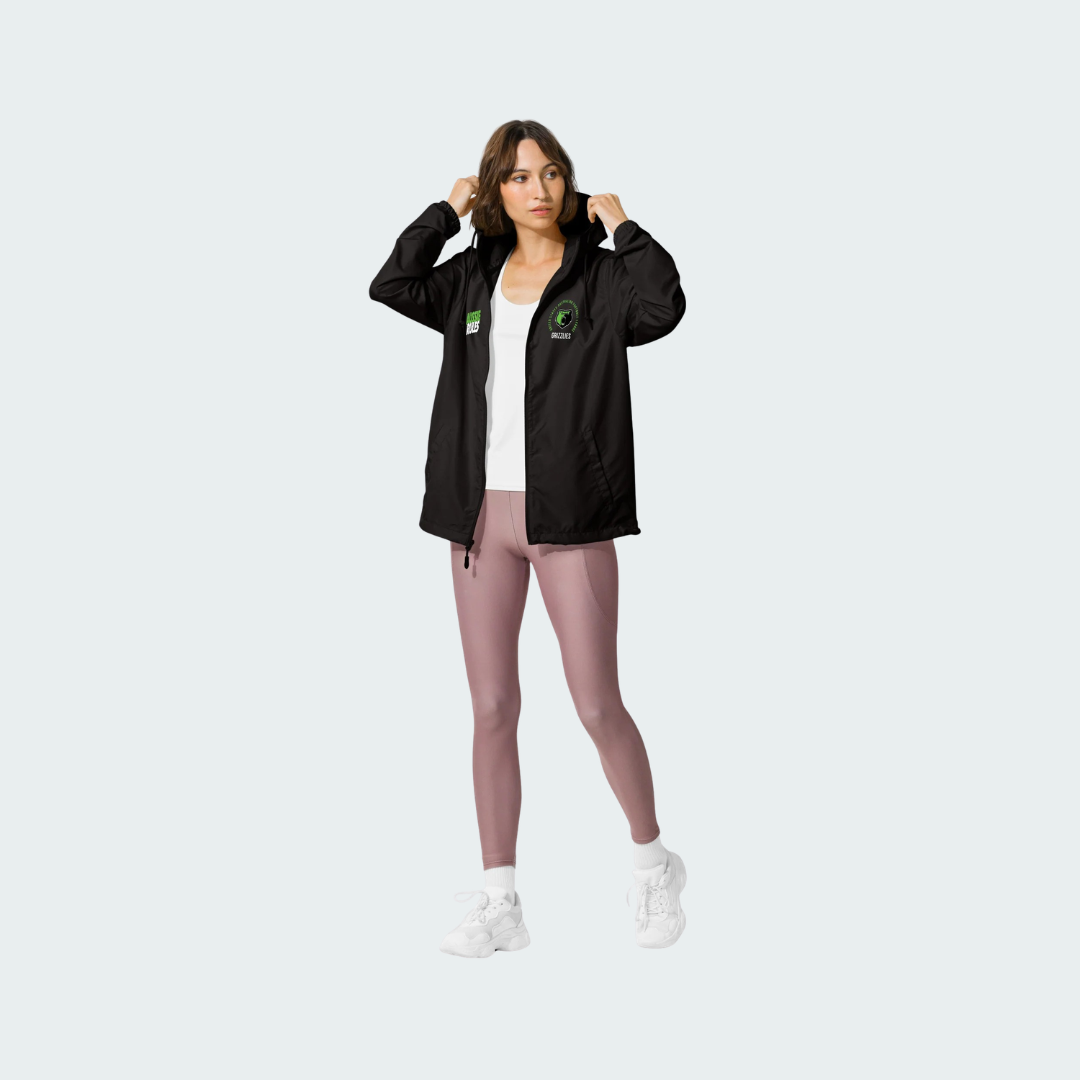 Unisex lightweight zip up windbreaker Seattle