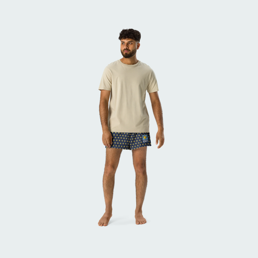 All-Over Print Unisex Athletic Shorts Charlotte Checkered