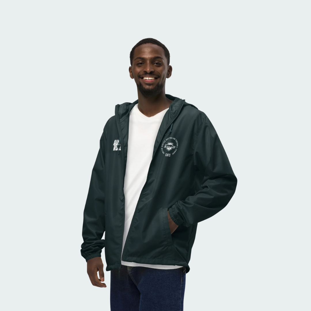 Unisex lightweight zip up windbreaker Columbus