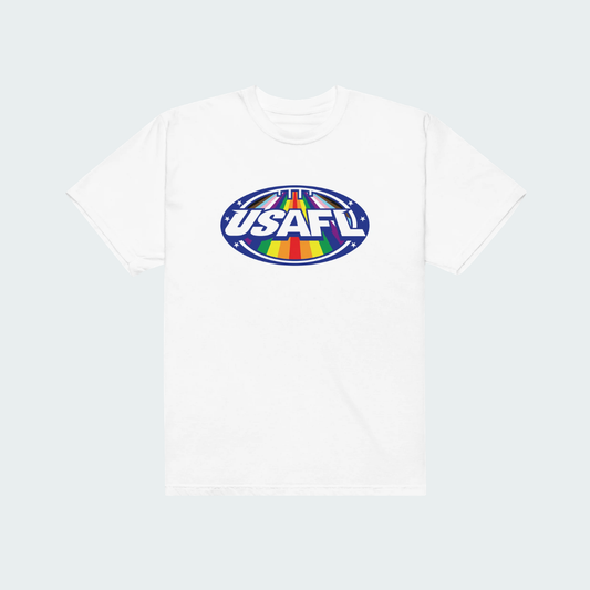 Pride USAFL Unisex garment-dyed heavyweight t-shirt