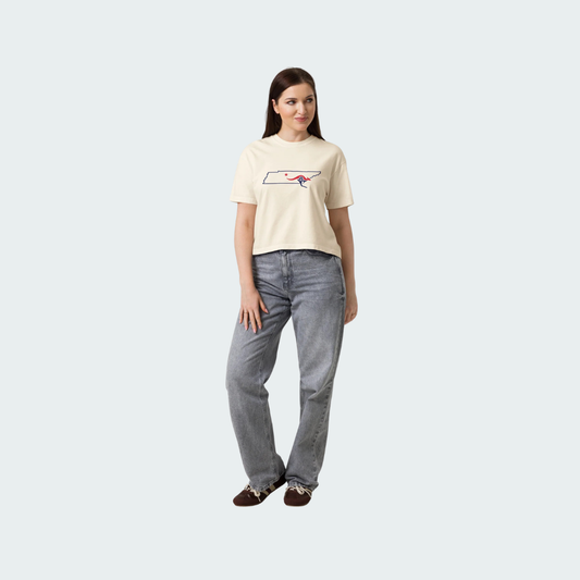 Nashville Women’s heavyweight boxy tee