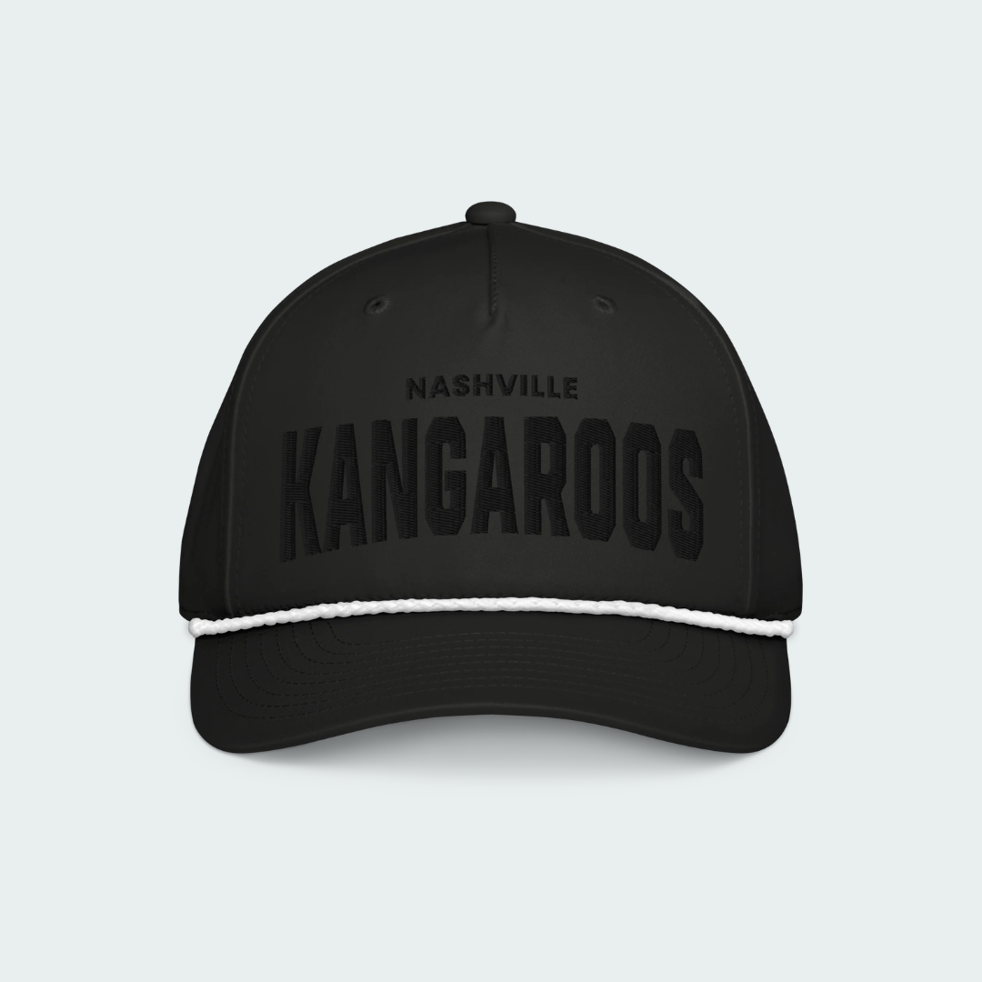 Classic rope cap Nashville Blackout