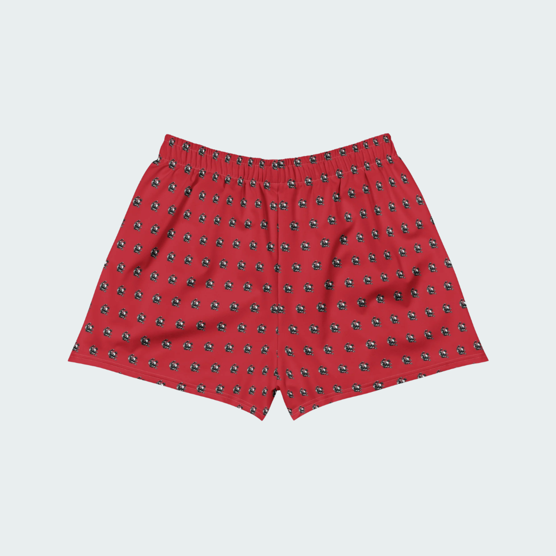 All-Over Print Unisex Athletic Shorts Des Moines Checkered