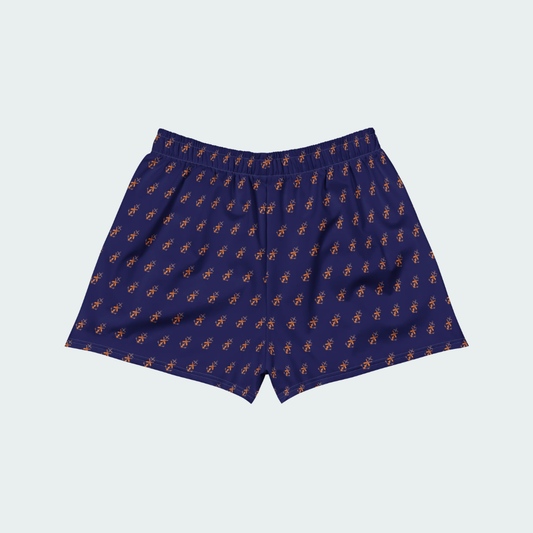 All-Over Print Unisex Athletic Shorts Cleveland Checkered