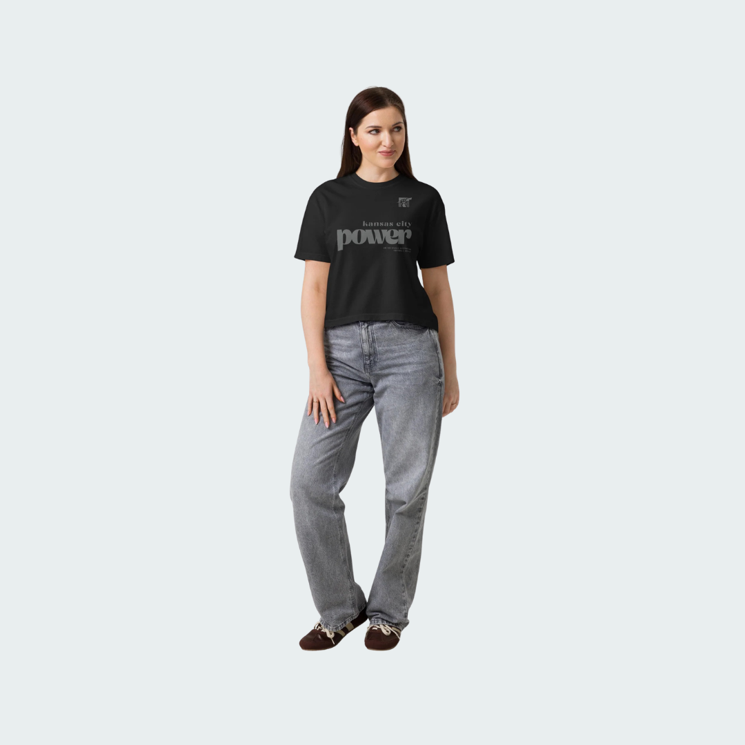 Women’s heavyweight boxy tee