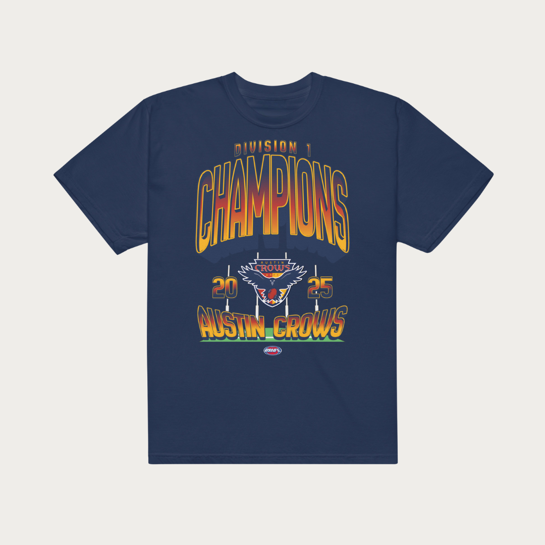 Austin Crows Championship T-Shirt