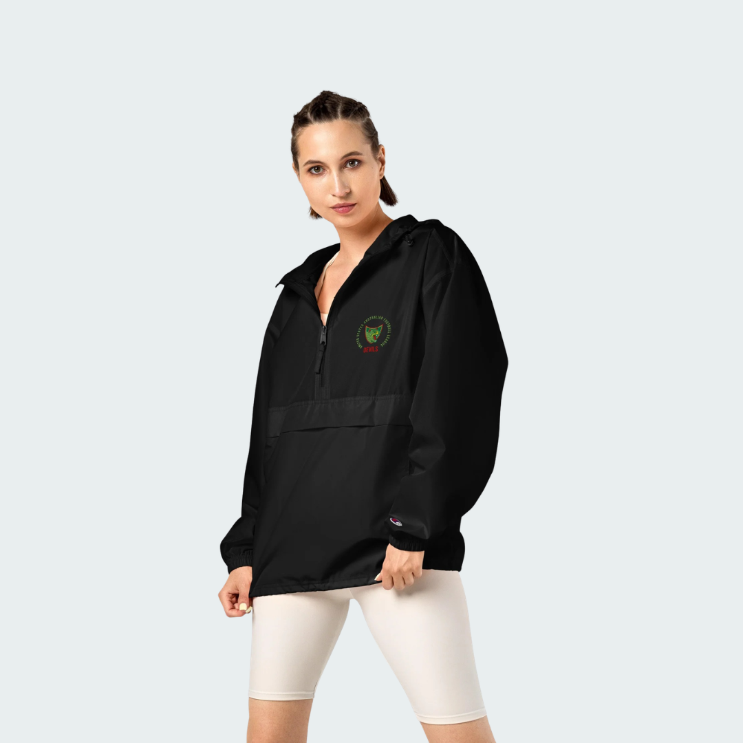 Embroidered Champion Packable Jacket