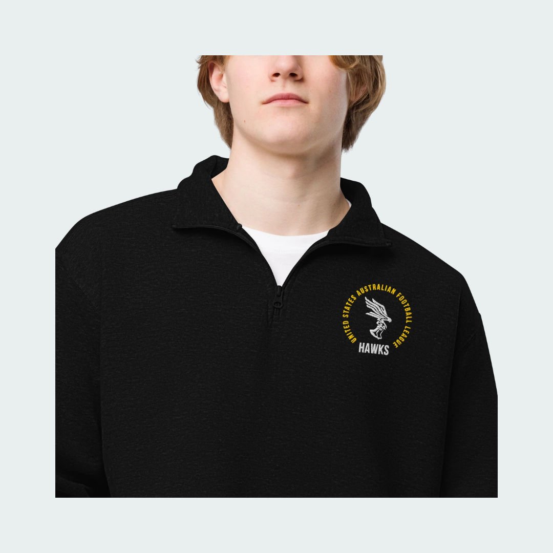 Unisex fleece pullover