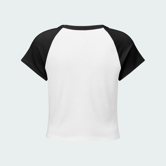 Women’s micro rib raglan baby tee Seattle