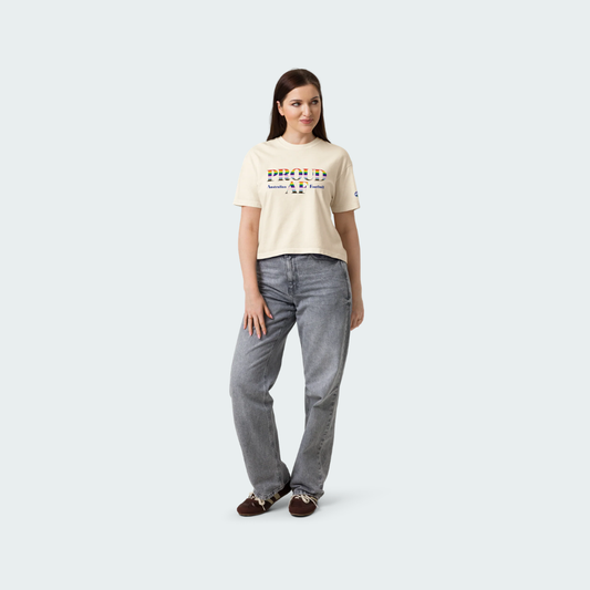 Proud AF Women’s heavyweight boxy tee