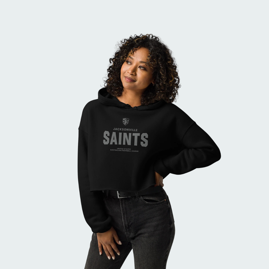 Crop Hoodie Jacksonville Blackout