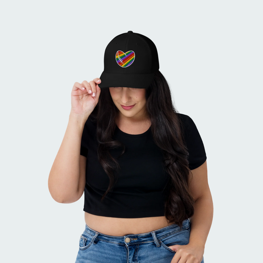 Footy Heart Trucker Cap