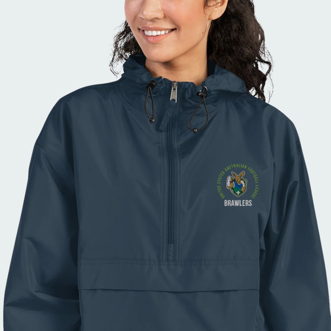 Embroidered Champion Packable Jacket Bayou