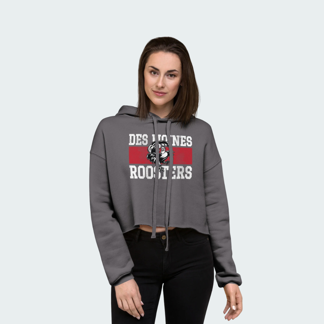 Crop Hoodie Des Moines