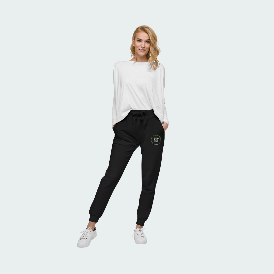 Embroidered Unisex fleece sweatpants KC