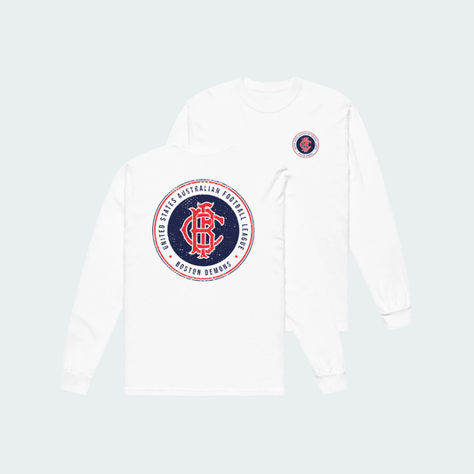 Garment-dyed heavyweight long-sleeve shirt Boston Heritage