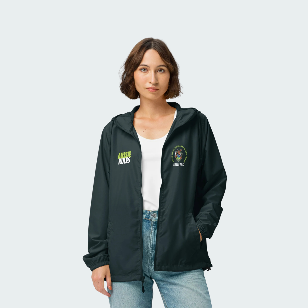 Unisex lightweight zip up windbreaker Bayou
