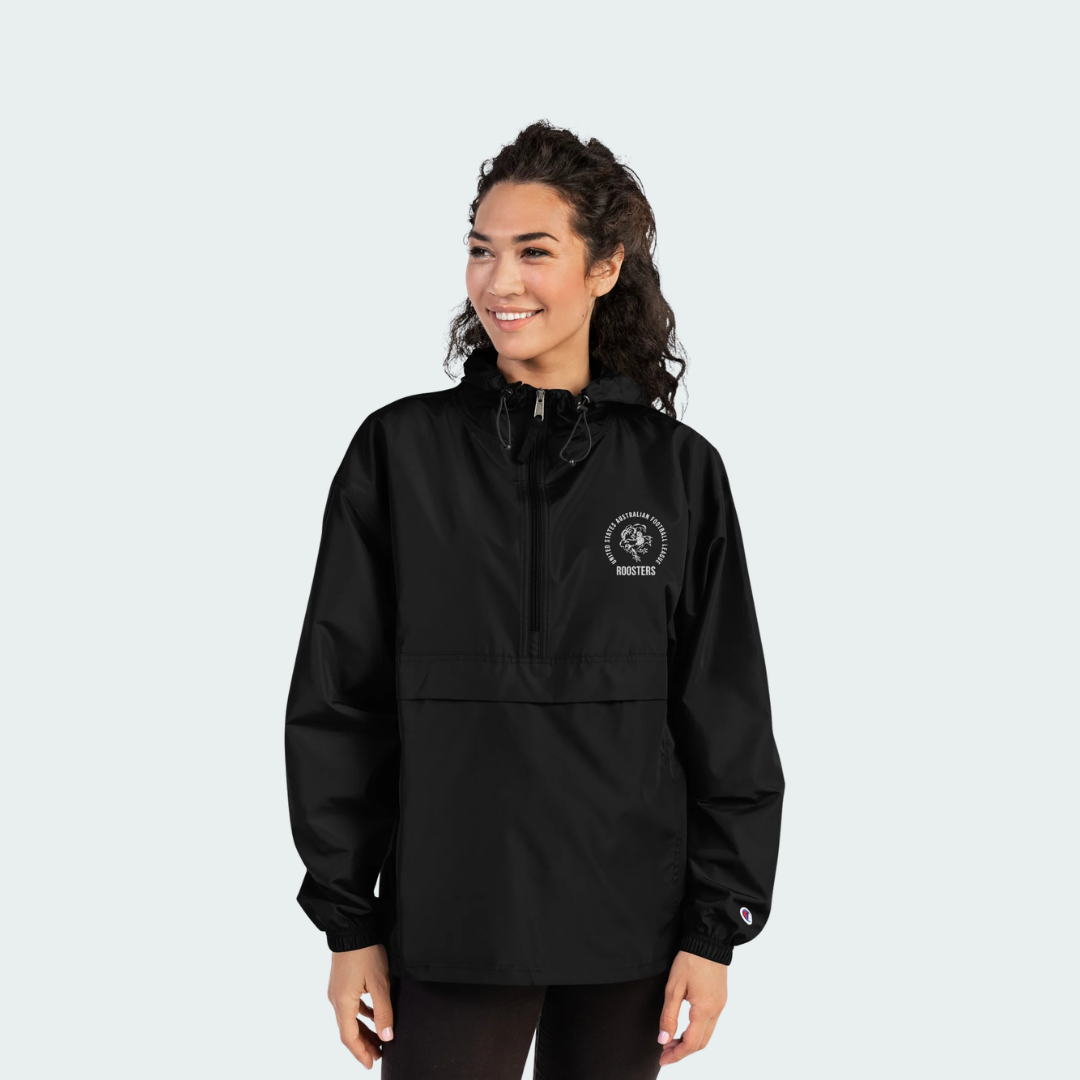Embroidered Champion Packable Jacket Des Moines