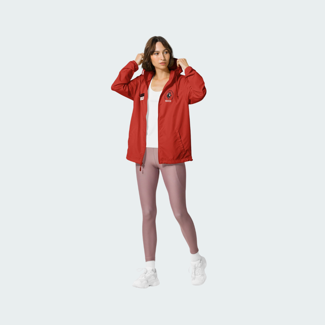 Unisex lightweight zip up windbreaker Des Moines
