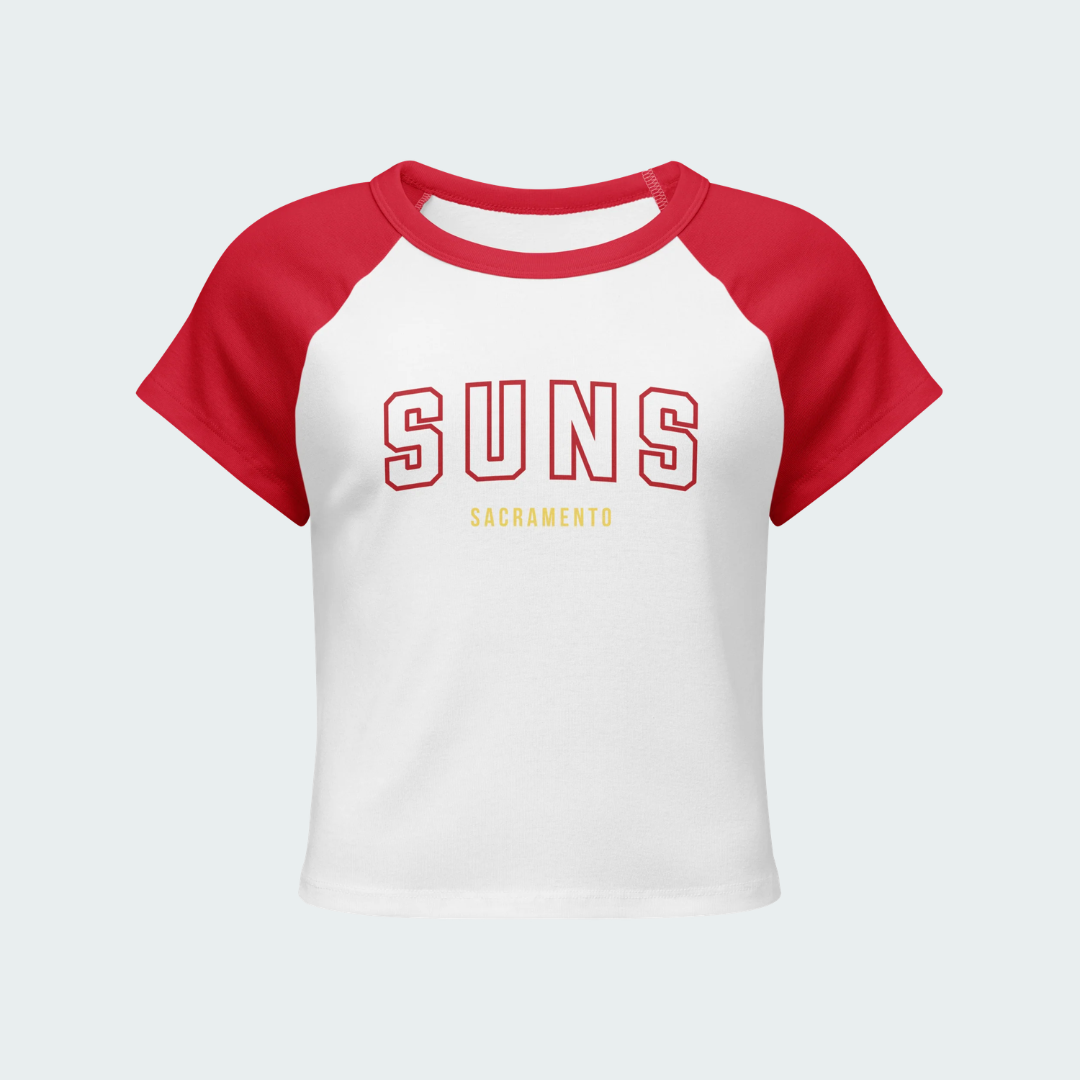 Women’s micro rib raglan baby tee