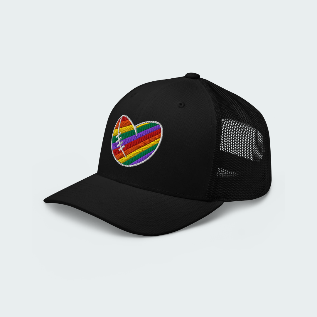 Footy Heart Trucker Cap