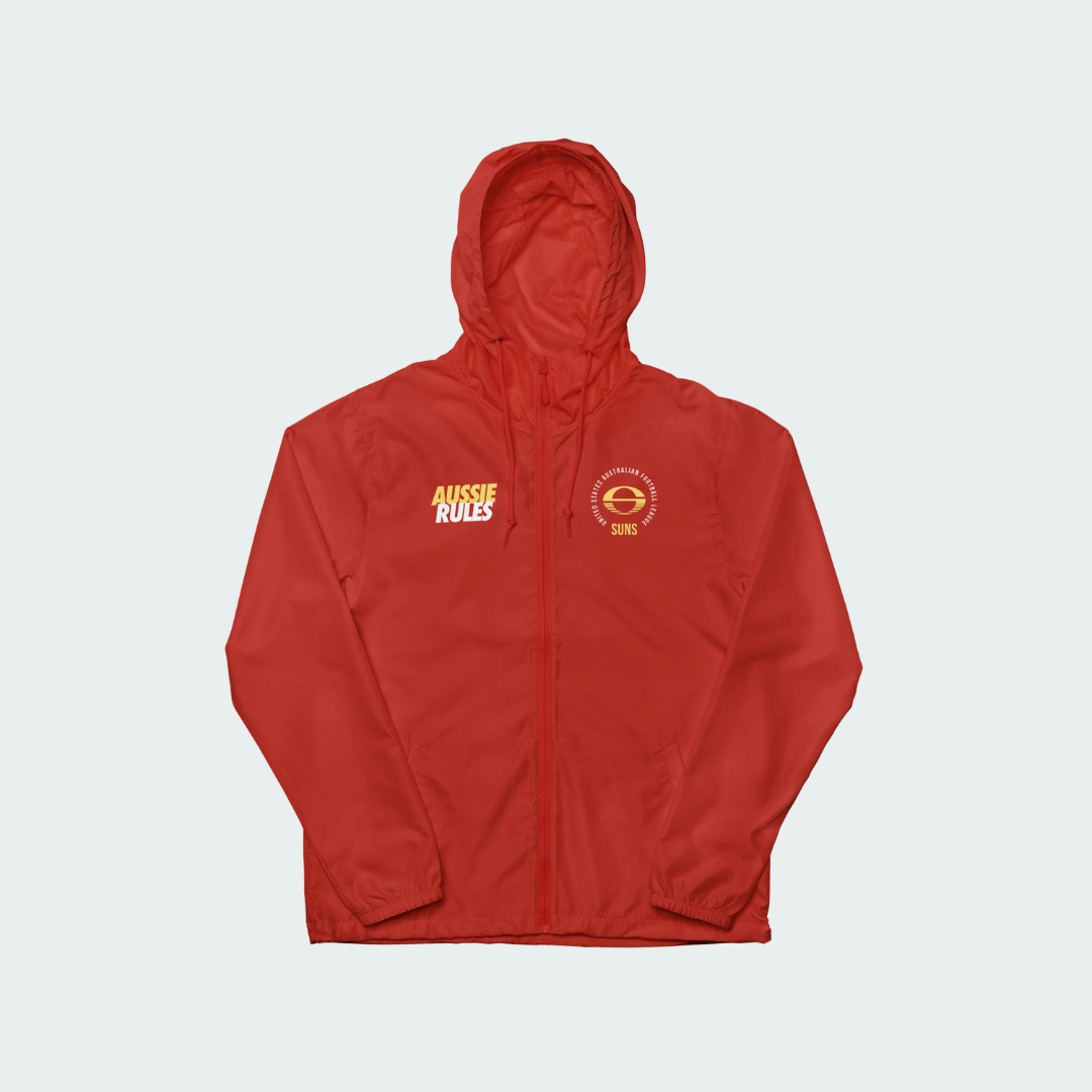 Unisex lightweight zip up windbreaker