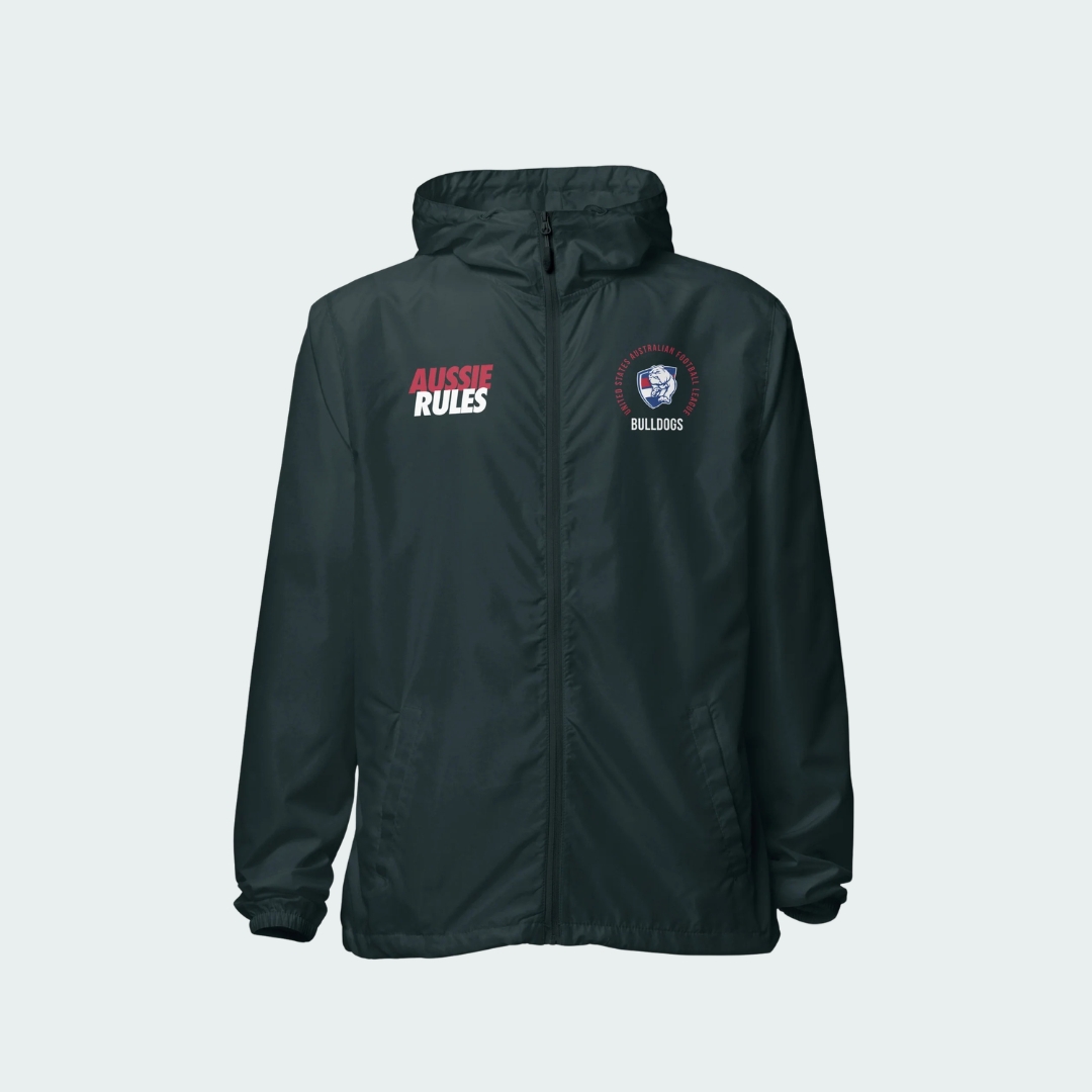 Unisex lightweight zip up windbreaker