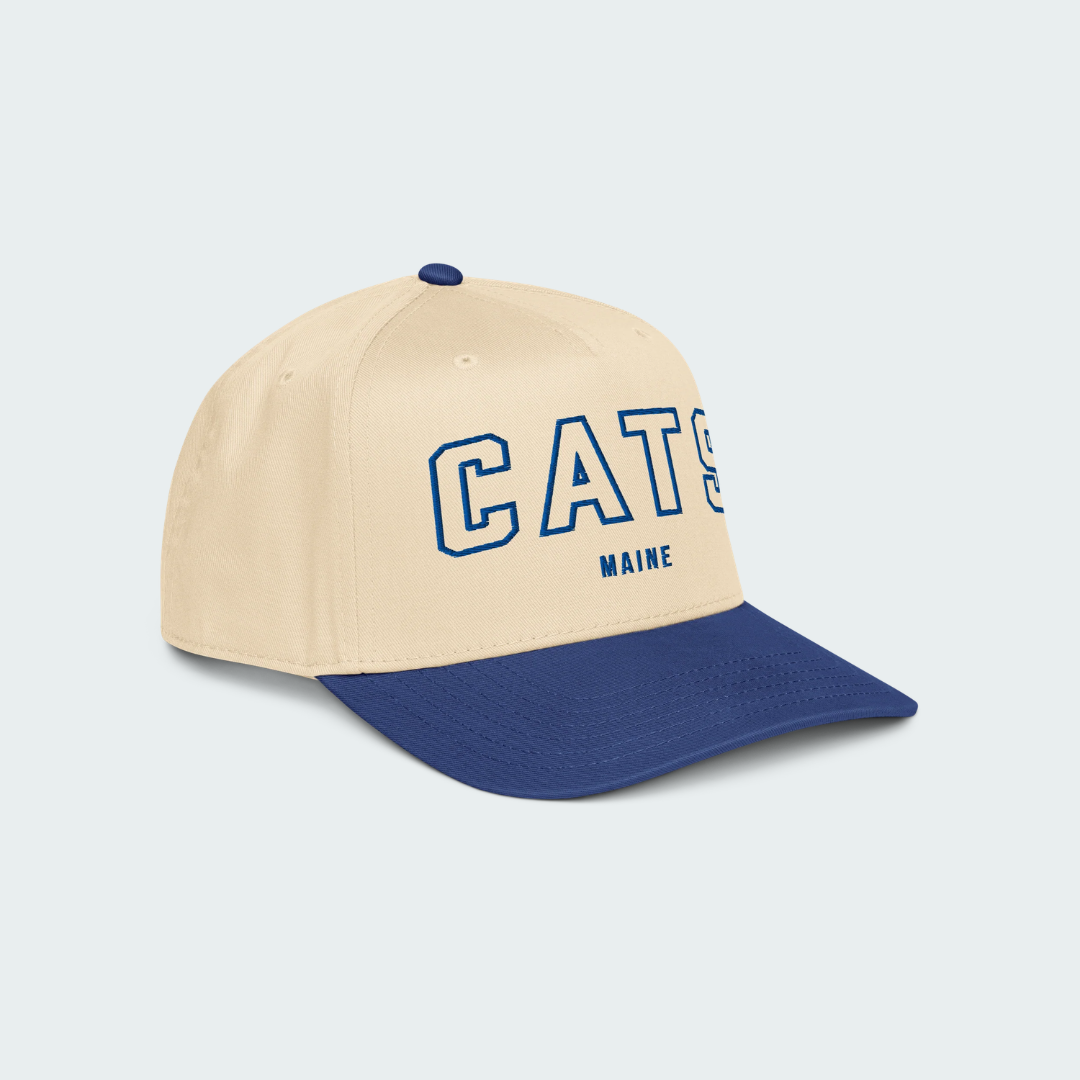 5 panel cap Maine