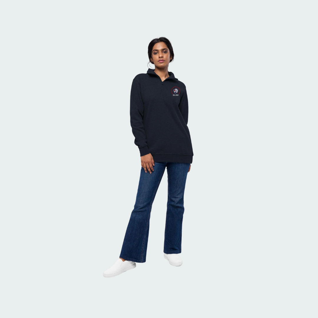 Unisex fleece pullover