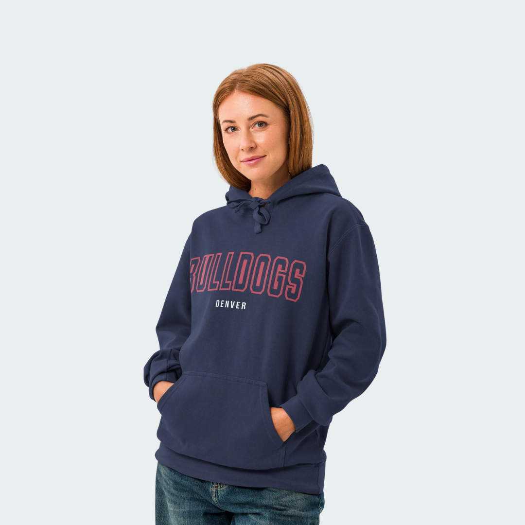 Unisex garment-dyed hoodie Denver Hallow